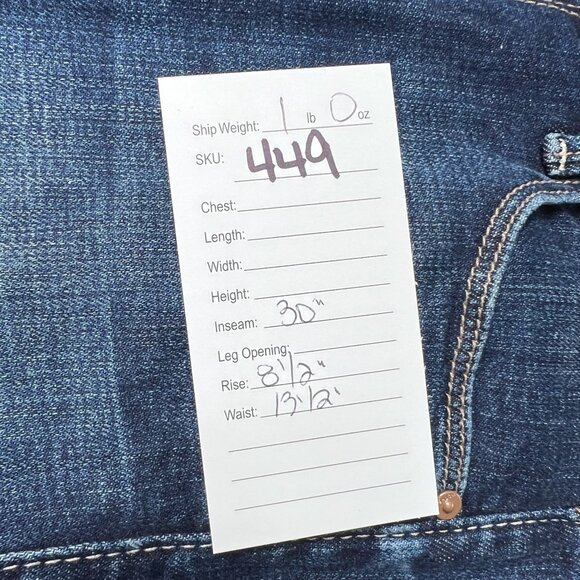 Mother The Looker in Slow Ride Skinny Jeans Size 26 - Picture 7 of 7